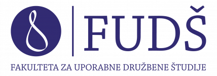 Logo of Moodle na Fakulteti za uporabne družbene študije v Novi Gorici